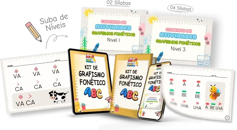 Kit Grafismo Fonético Mockup